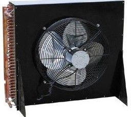 Air-cooled high finned condenser of constant temperature humidity chamber